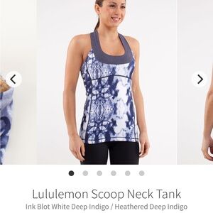 Lululemon size 6 Women's Scoop Neck Tank
